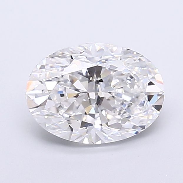3.02 ct. oval Lab Grown Diamond front image