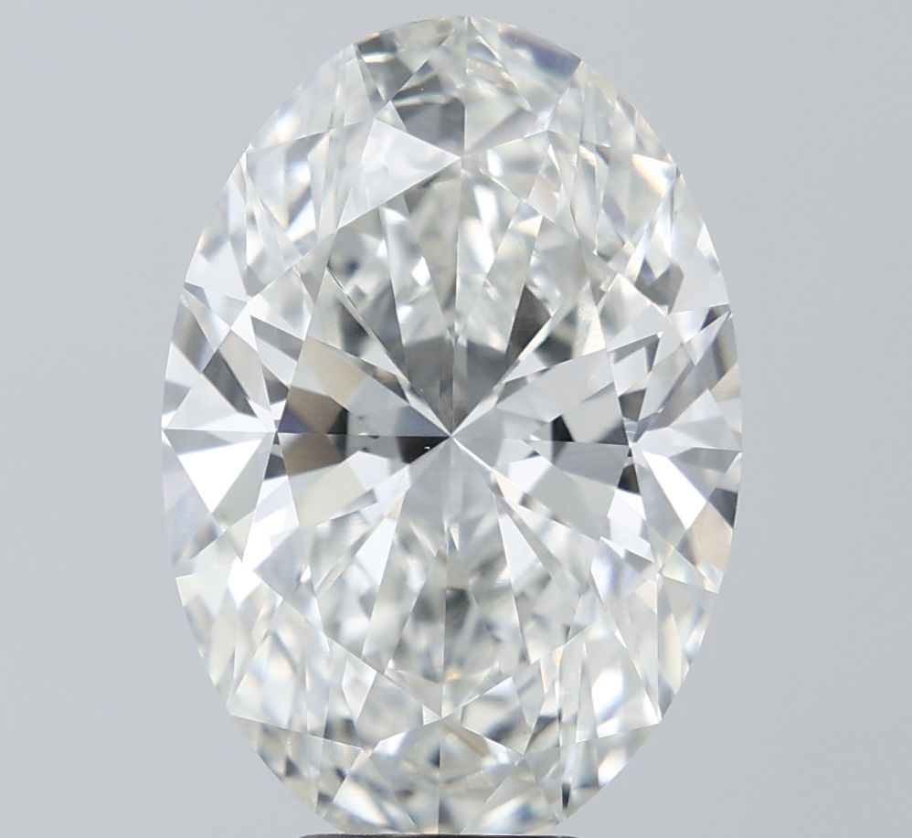 7.05 ct. oval Lab Grown Diamond front image