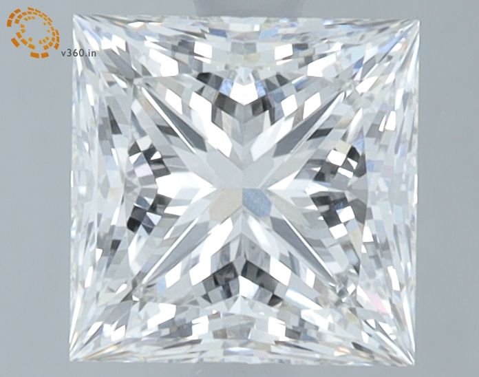 2.07 ct. princess Lab Grown Diamond front image