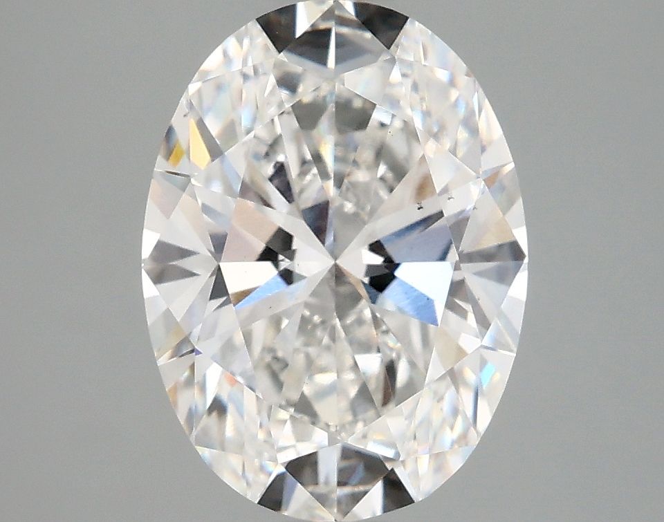 3.02 ct. oval Lab Grown Diamond front image