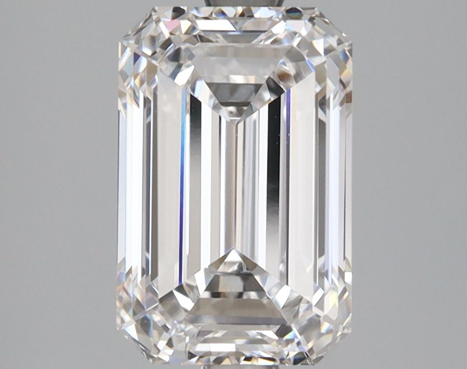 3.21 ct. emerald Lab Grown Diamond front image