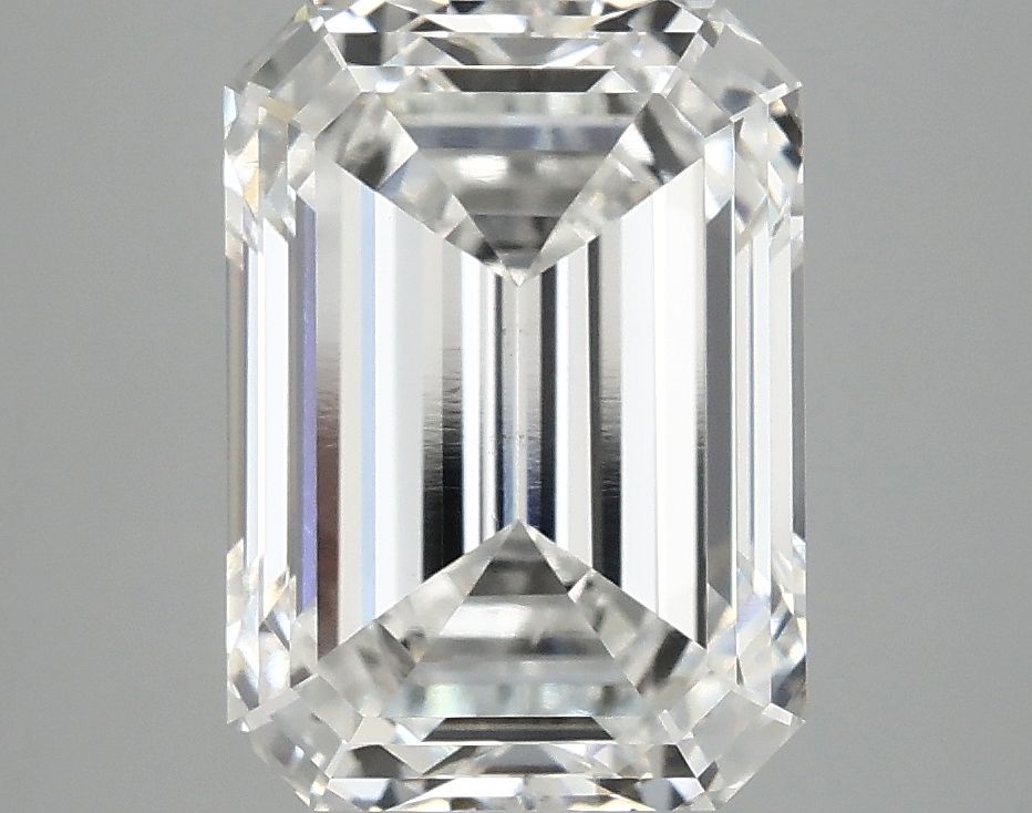 4.10 ct. emerald Lab Grown Diamond front image