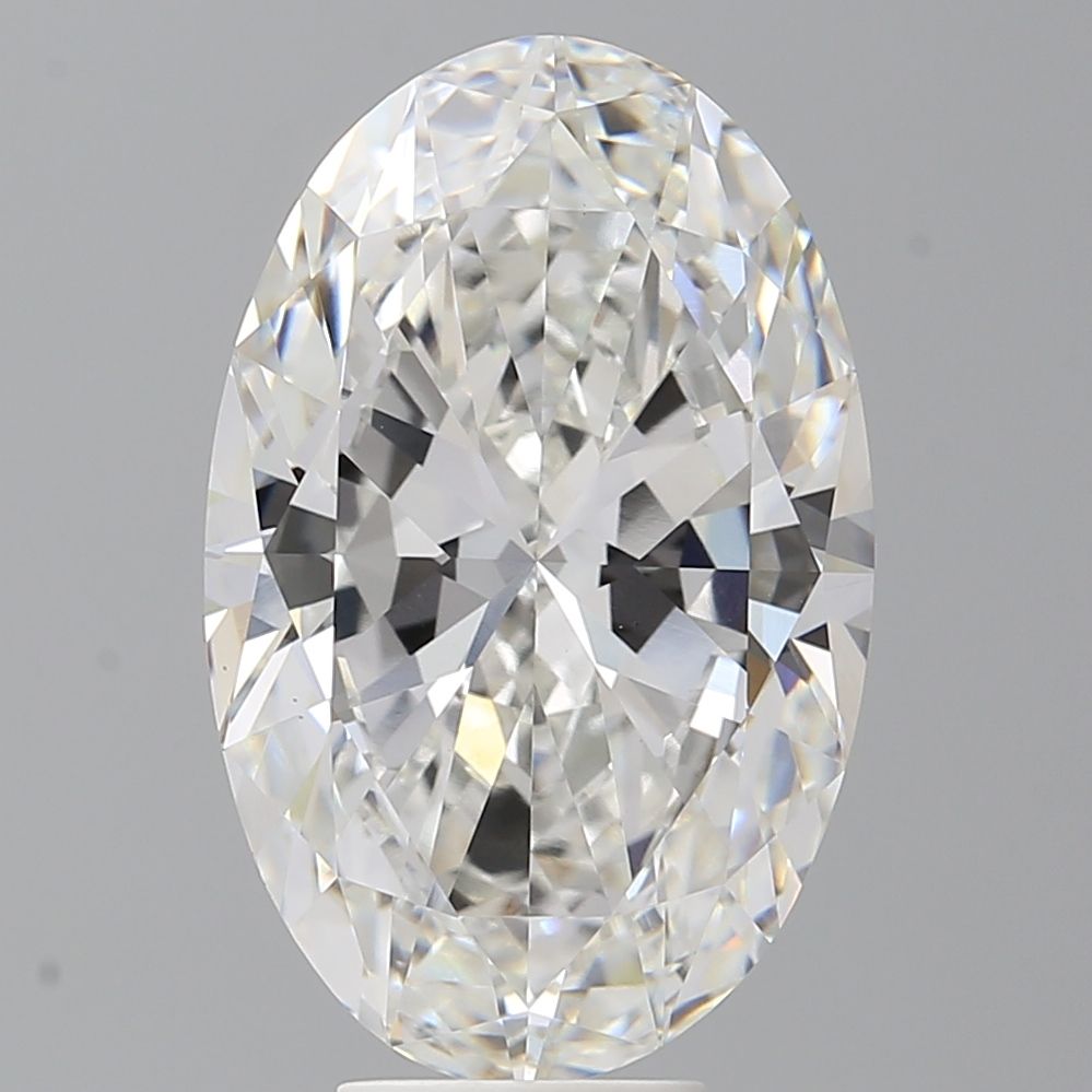 7.59 ct. oval Lab Grown Diamond front image
