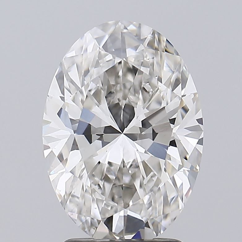 2.57 ct. oval Lab Grown Diamond front image