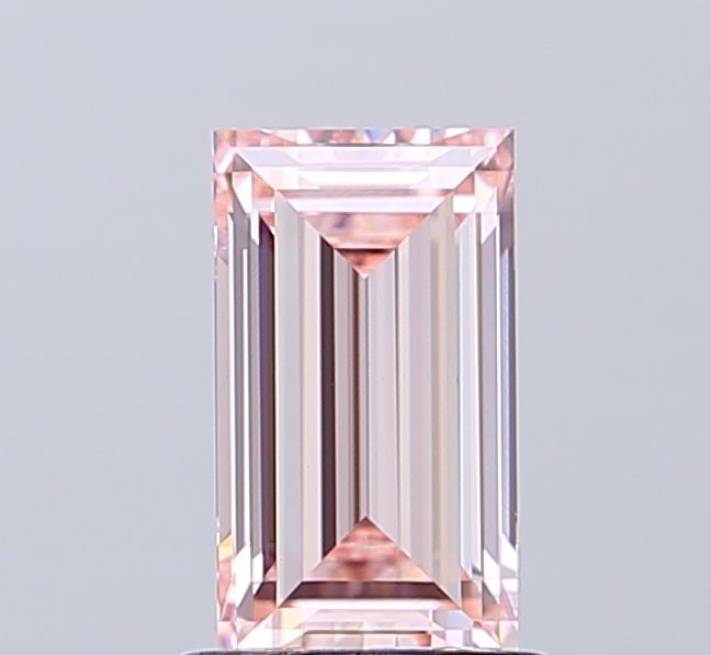 1.31 CT Fancy Intense Pink BAGUETTE