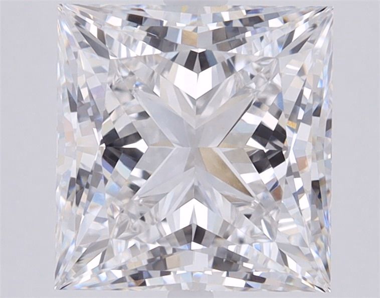 3.80 ct. princess Lab Grown Diamond front image