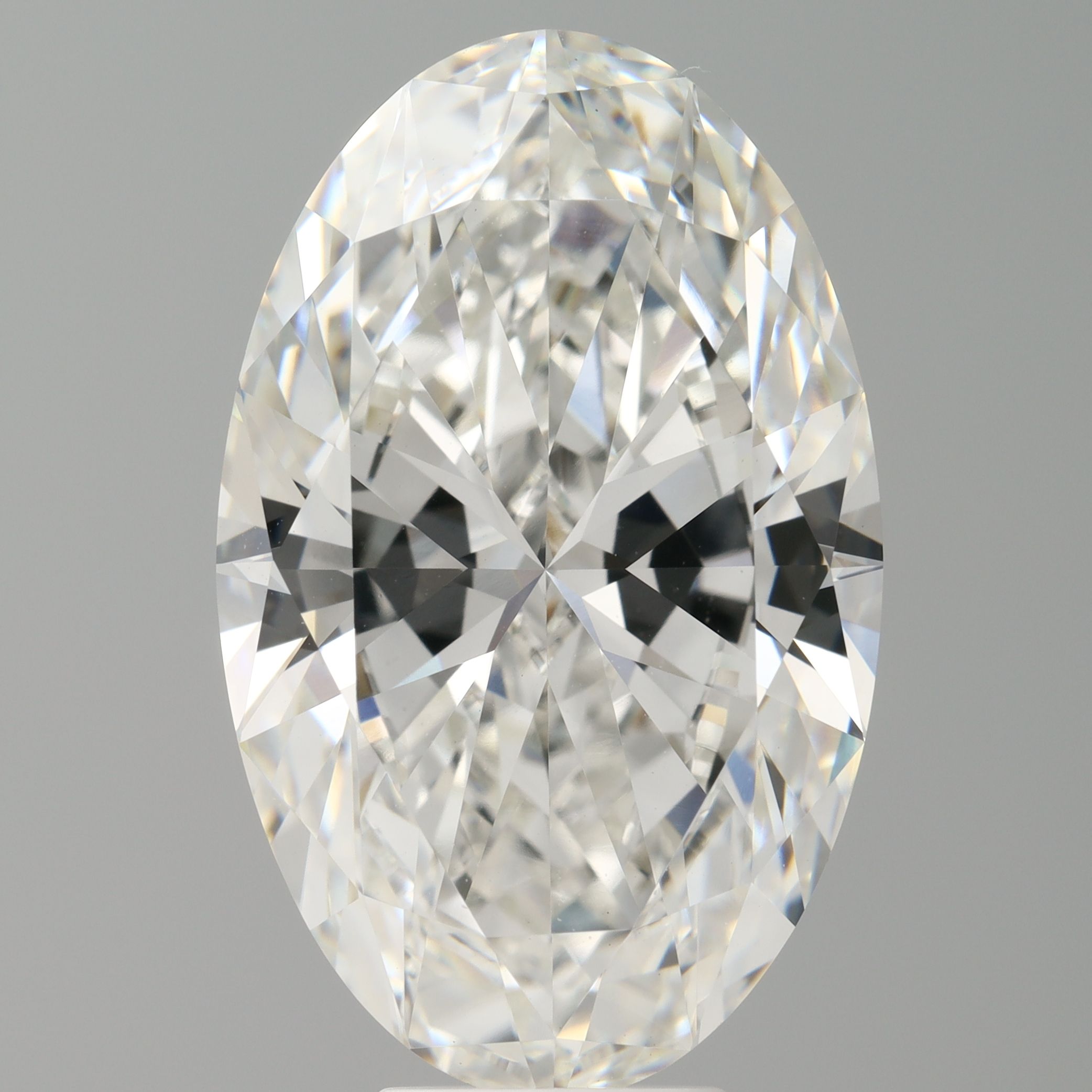 8.58 ct. oval Lab Grown Diamond front image