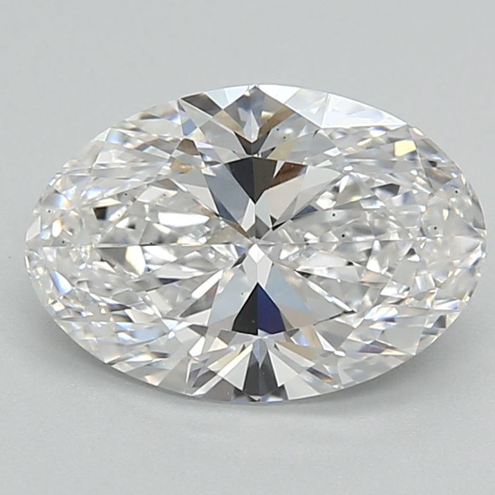 1.70 ct. oval Lab Grown Diamond front image