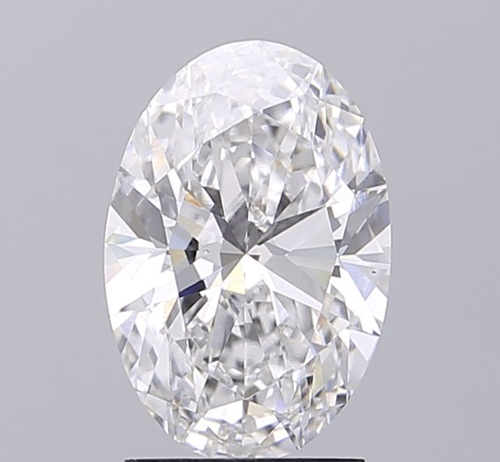 2.01 ct. oval Lab Grown Diamond front image