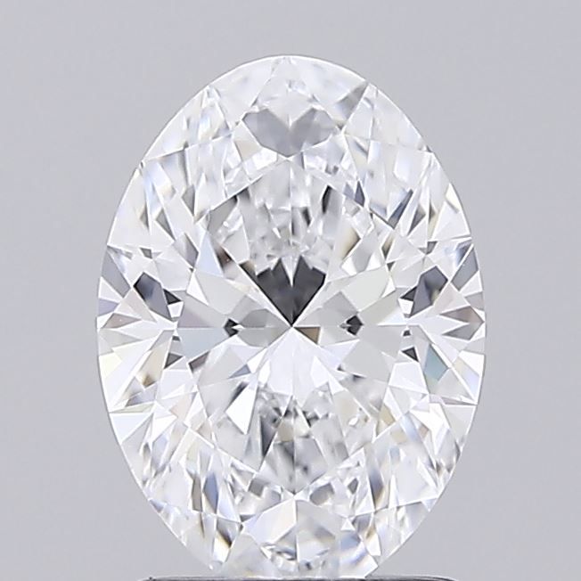 1.42 ct. oval Lab Grown Diamond front image