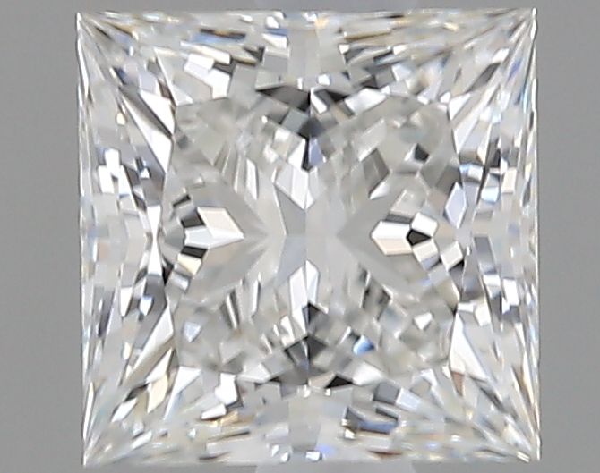 0.85 ct. princess Lab Grown Diamond front image