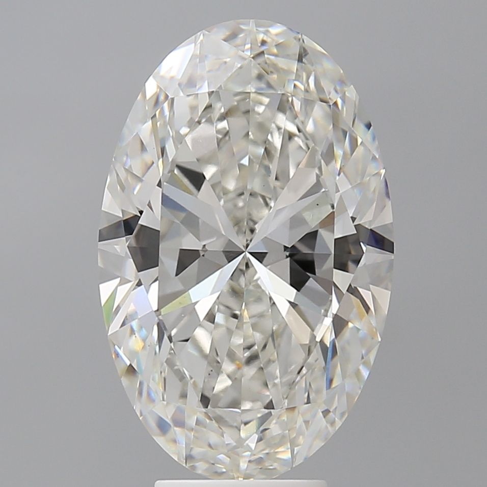 6.52 ct. oval Lab Grown Diamond front image