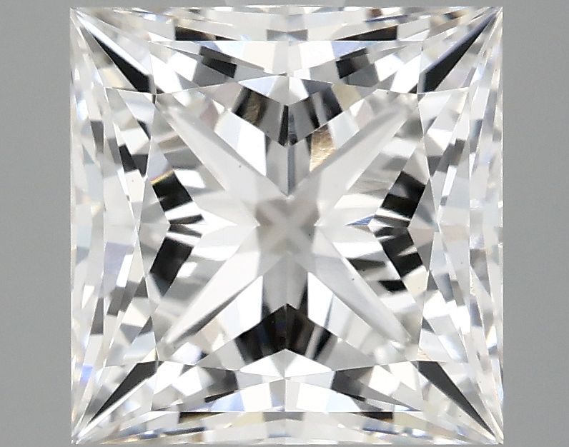 4.17 ct. princess Lab Grown Diamond front image