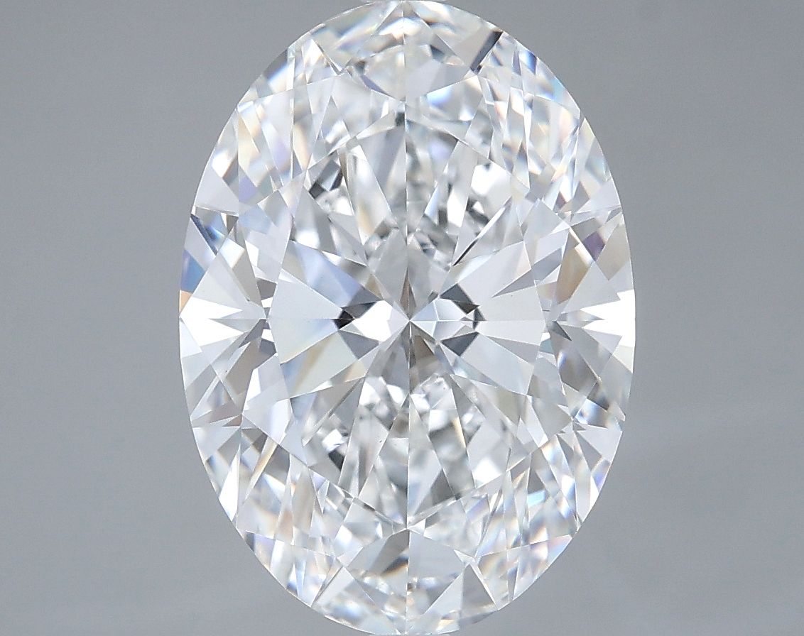 5.07 ct. oval Lab Grown Diamond front image