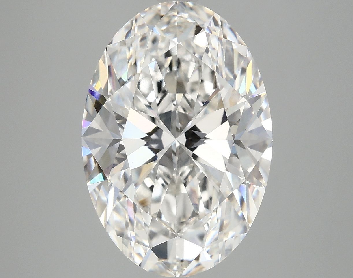 5.09 ct. oval Lab Grown Diamond front image