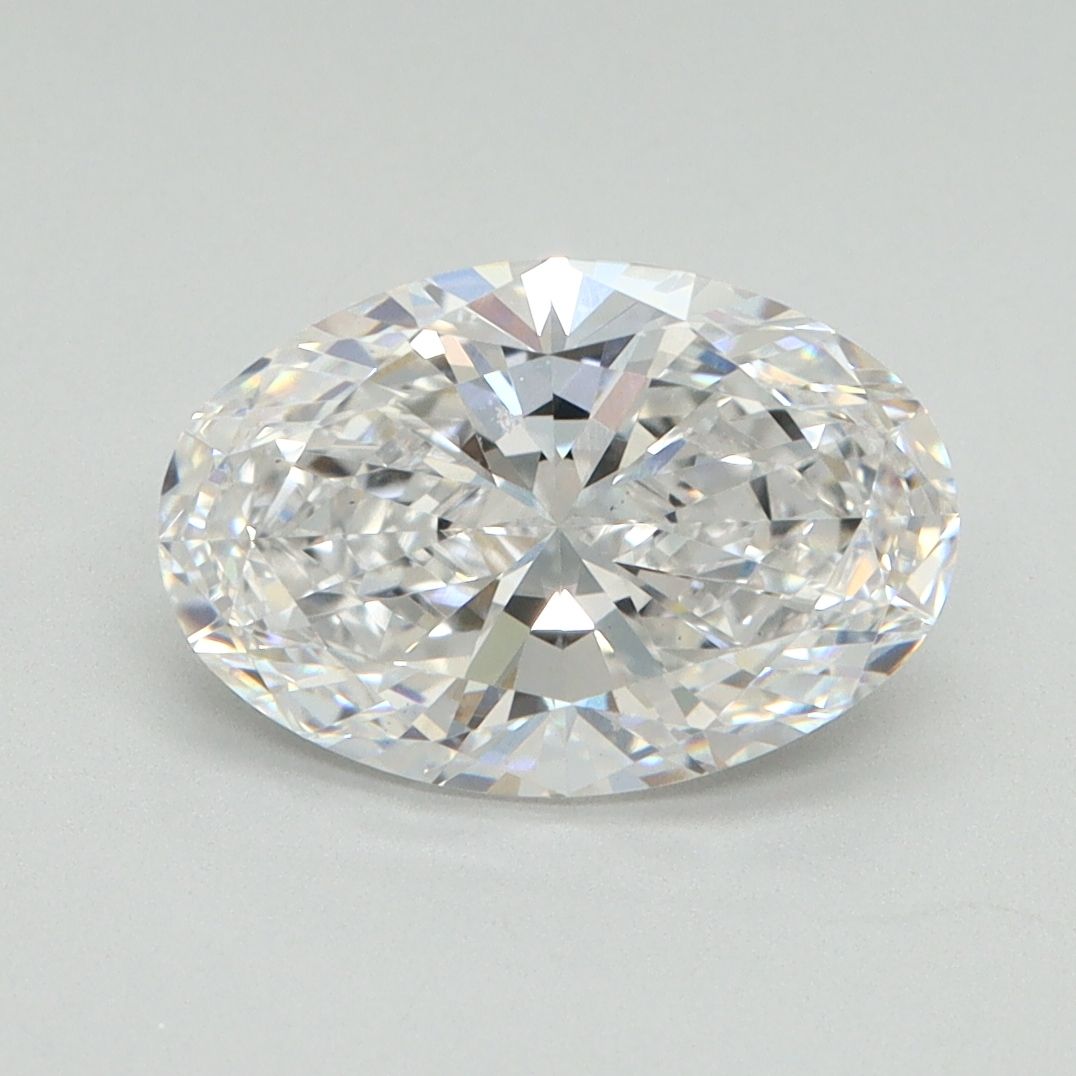 2.13 ct. oval Lab Grown Diamond front image