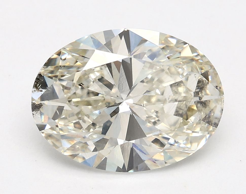 2.08 ct. oval Lab Grown Diamond front image