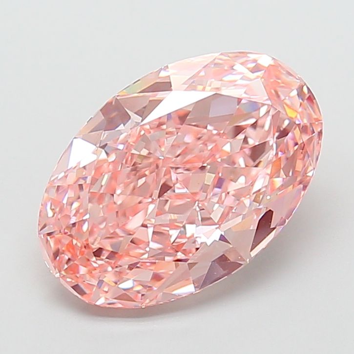 7.02 ct. oval Lab Grown Diamond front image