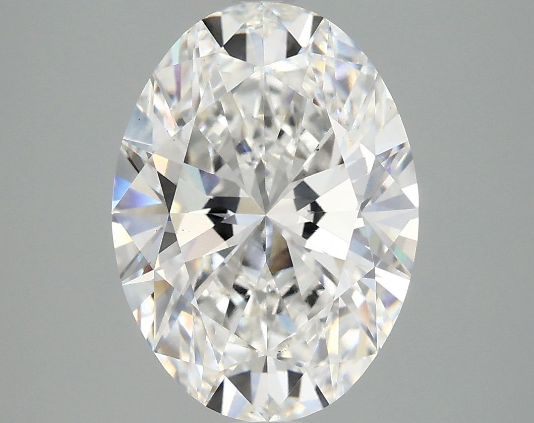 3.94 ct. oval Lab Grown Diamond front image