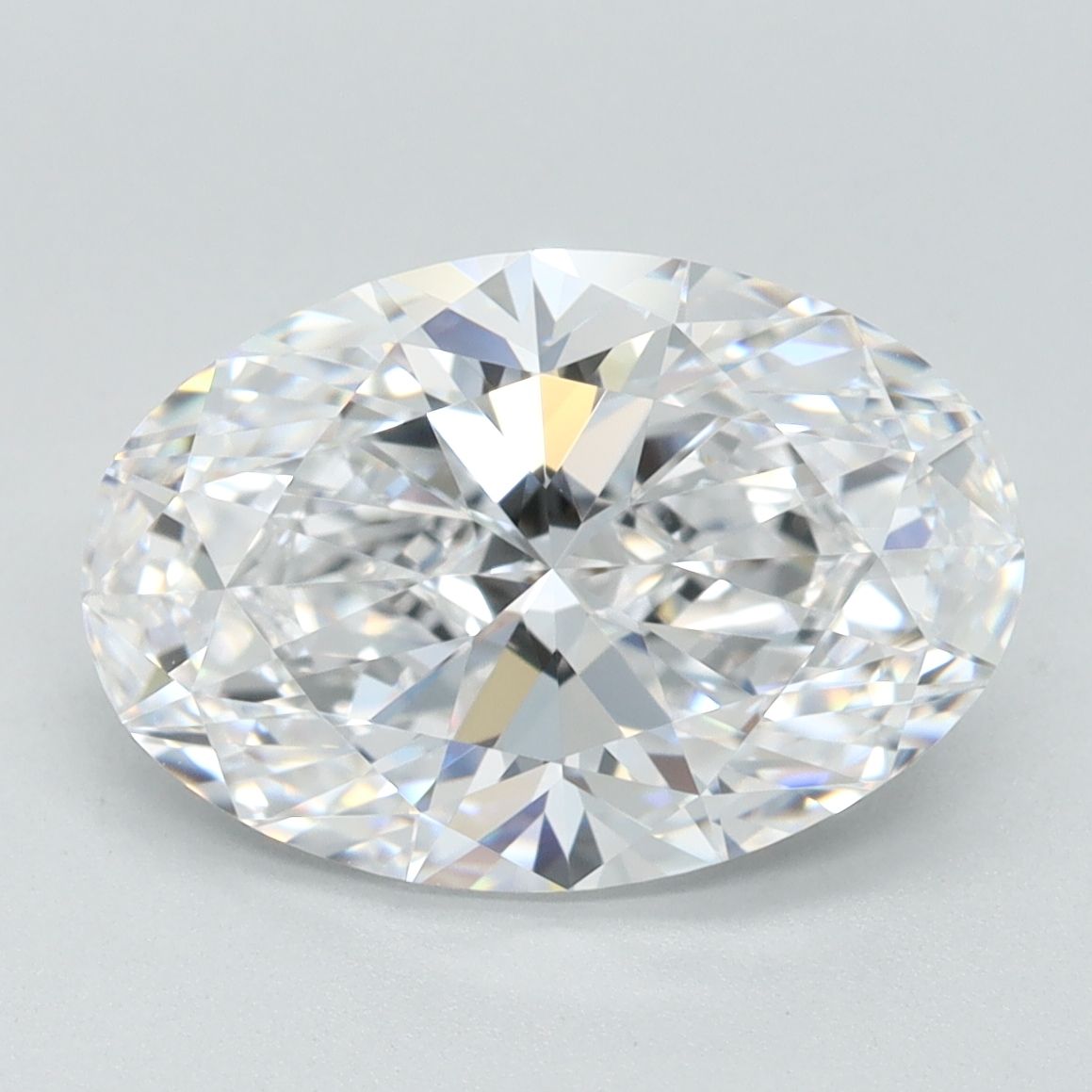 3.08 ct. oval Lab Grown Diamond front image
