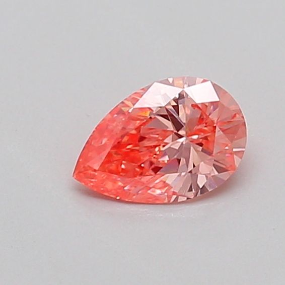 0.31 CT Fancy Vivid Pink PEAR