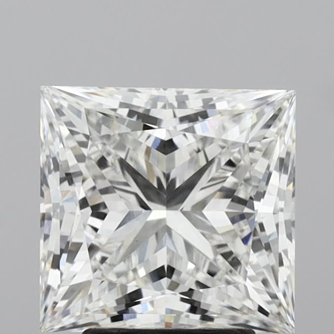 3.62 ct. princess Lab Grown Diamond front image