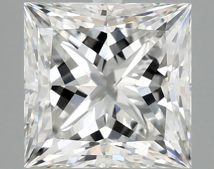3.10 ct. princess Lab Grown Diamond front image