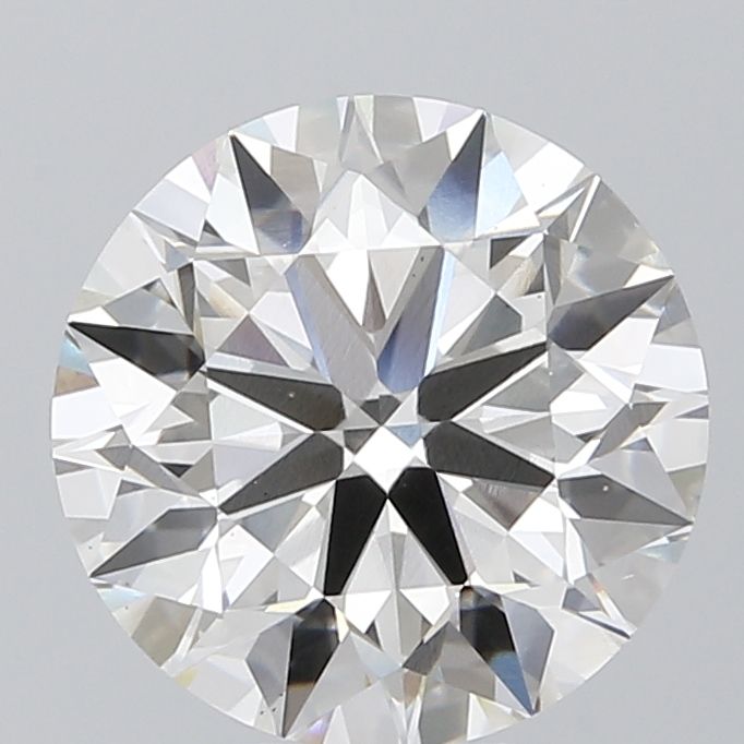 4.74 ct. round Lab Grown Diamond front image