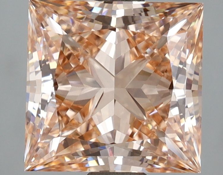 3.08 ct. princess Lab Grown Diamond front image