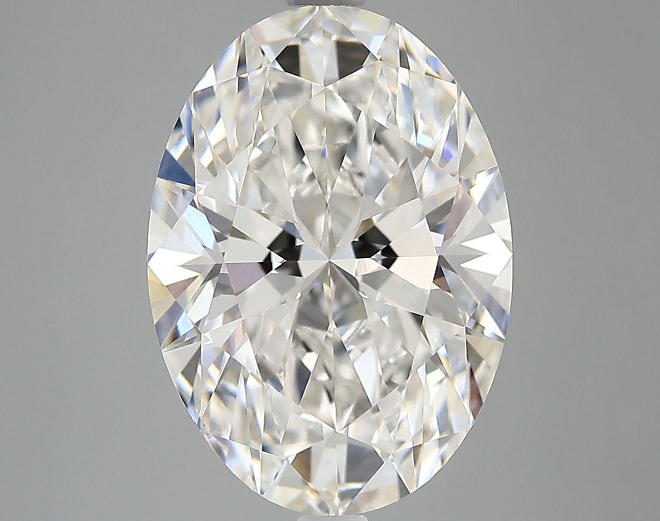 5.03 ct. oval Lab Grown Diamond front image