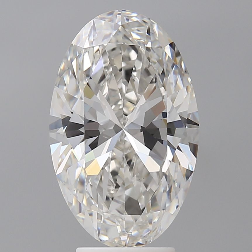 4.58 ct. oval Lab Grown Diamond front image