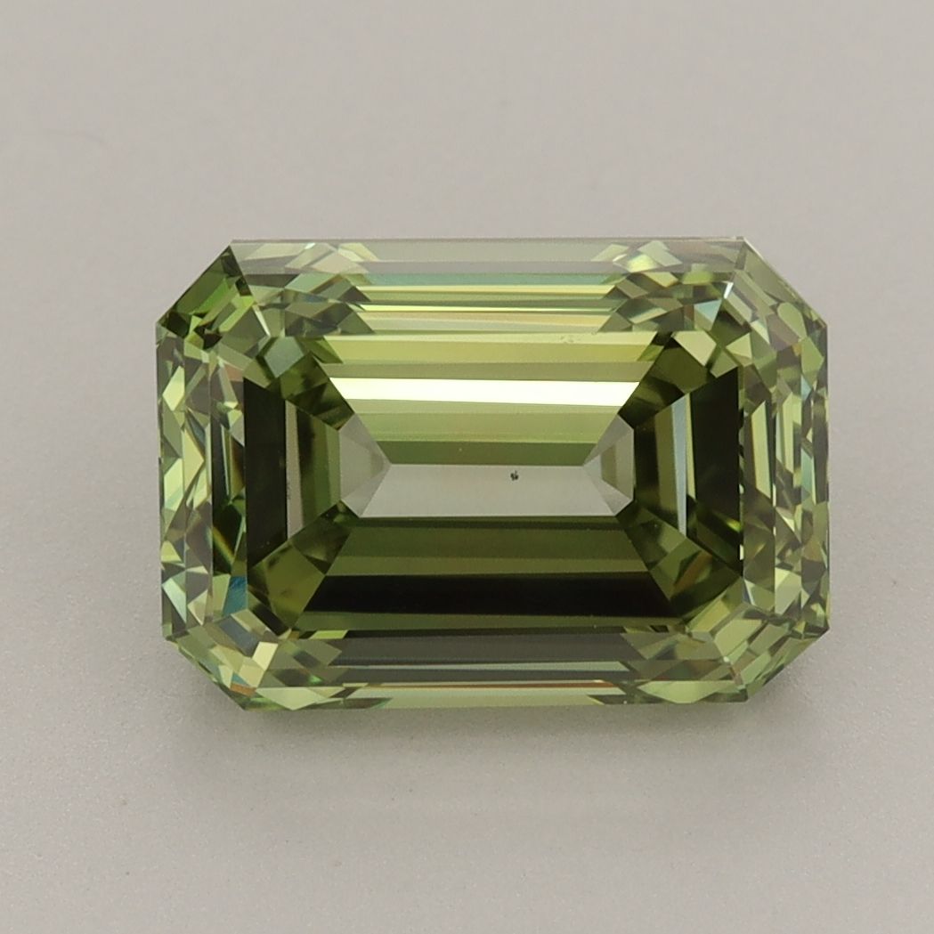 4.06 ct. emerald Lab Grown Diamond front image