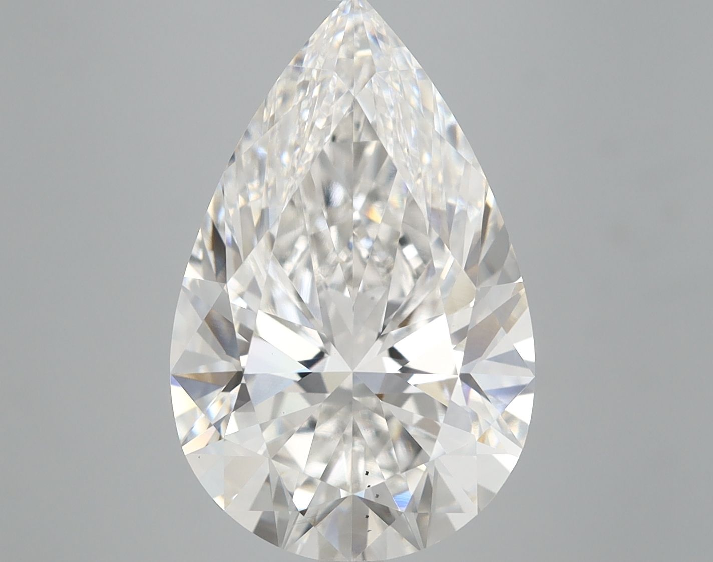 5.76 ct. pear Lab Grown Diamond front image