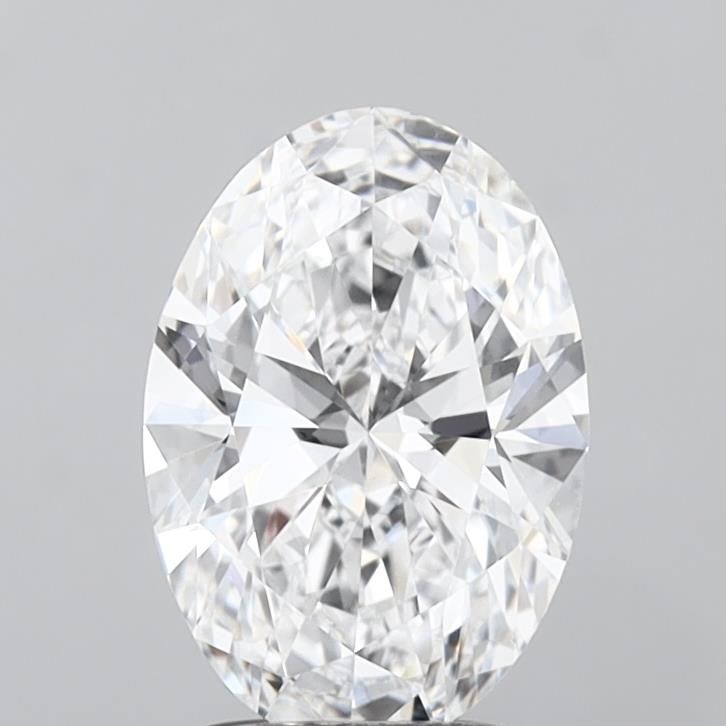 2.03 ct. oval Lab Grown Diamond front image
