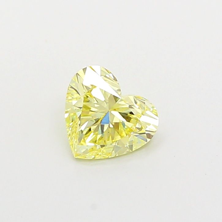 1.02 CT Fancy Yellow HEART