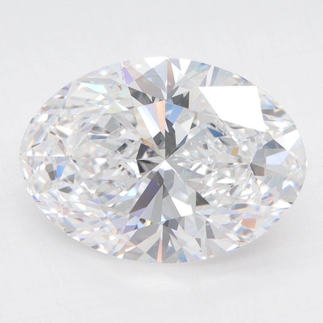 4.08 ct. oval Lab Grown Diamond front image