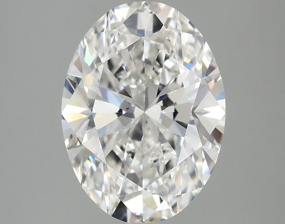3.02 ct. oval Lab Grown Diamond front image