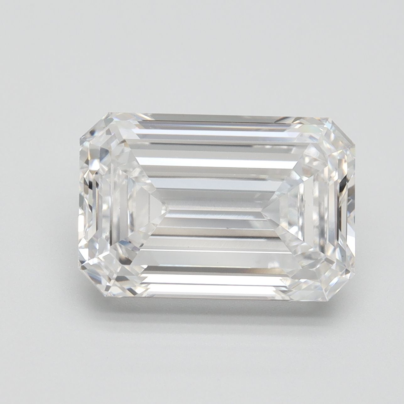 5.05 ct. emerald Lab Grown Diamond front image