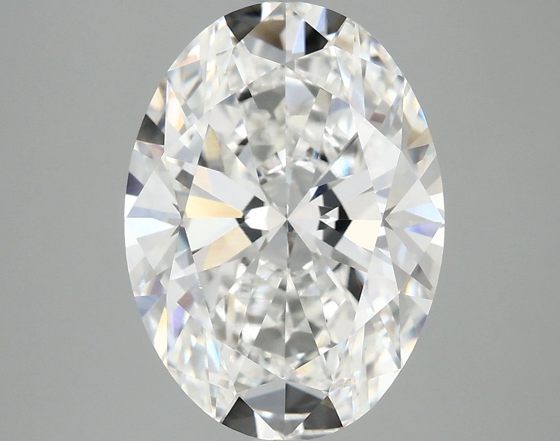 5.00 ct. oval Lab Grown Diamond front image