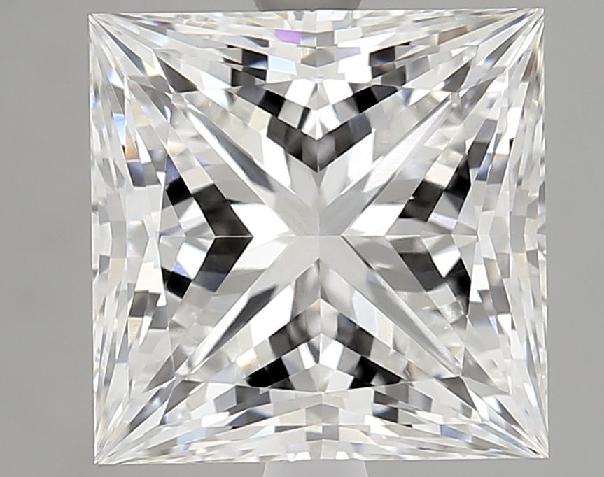5.09 ct. princess Lab Grown Diamond front image