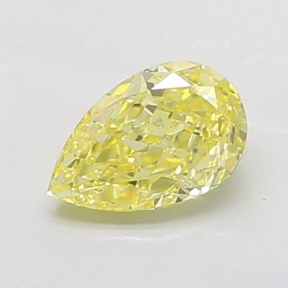 1.71 CT Fancy Intense Yellow PEAR