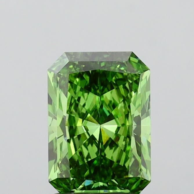 1.51 CT Fancy Vivid Green RADIANT