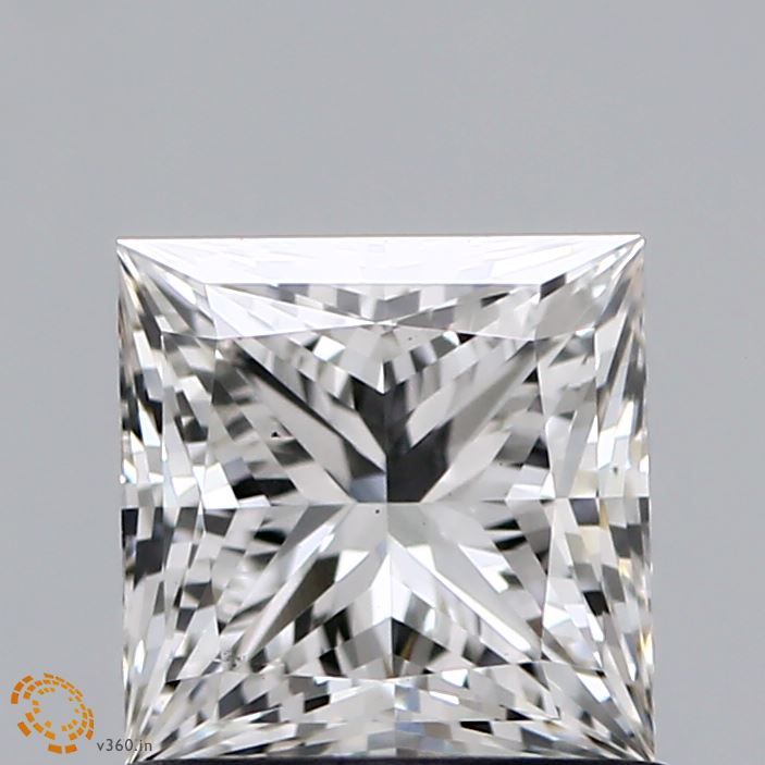 1.00 ct. princess Lab Grown Diamond front image