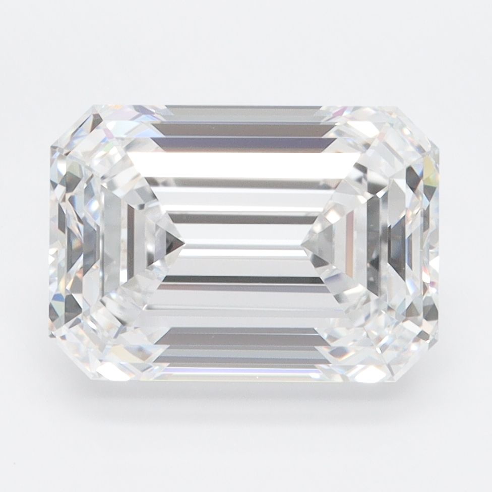 4.10 ct. emerald Lab Grown Diamond front image