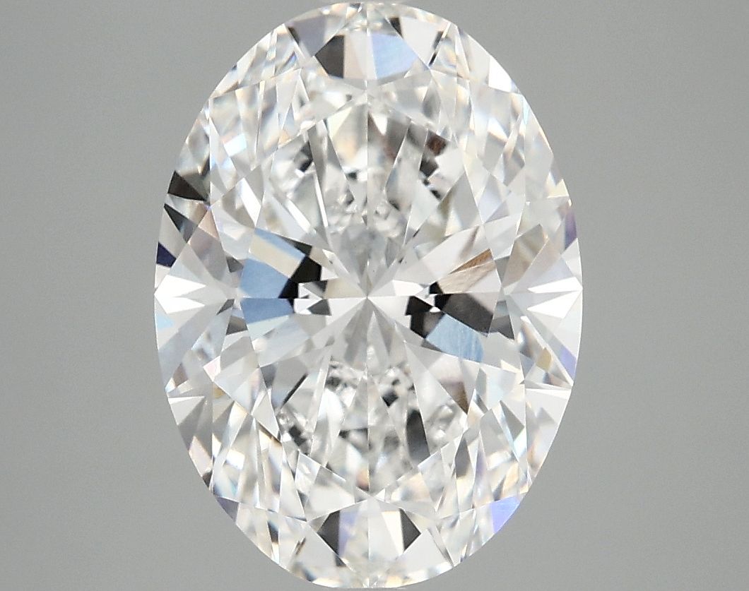 4.09 ct. oval Lab Grown Diamond front image