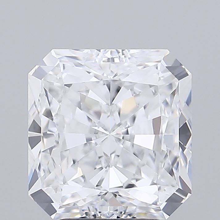 3.78 ct lab-grown Square radiant Diamond