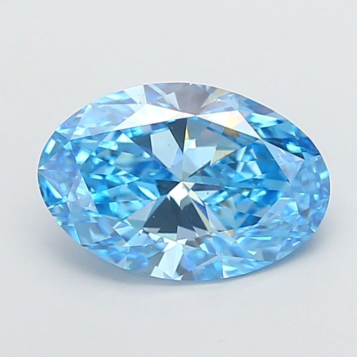 5.02 ct. oval Lab Grown Diamond front image
