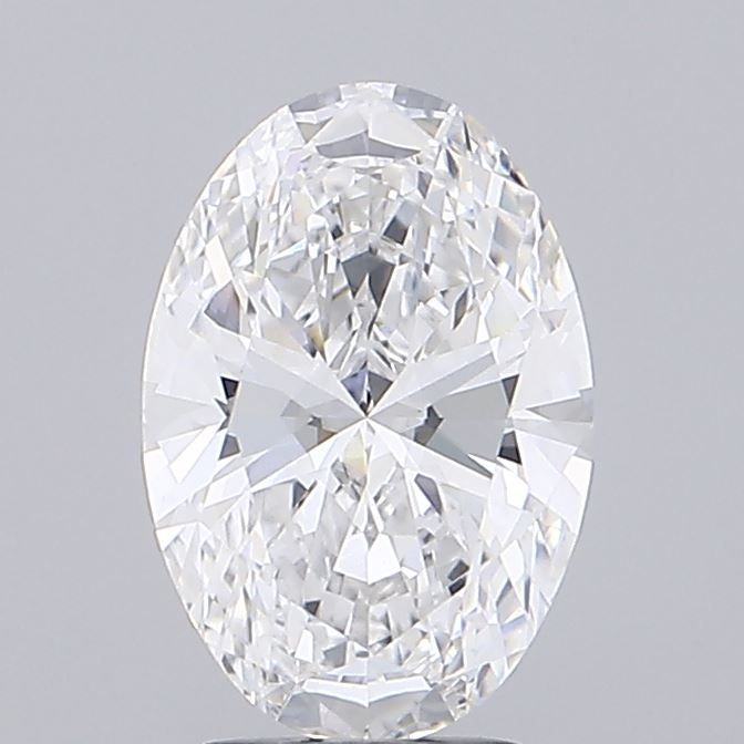 3.02 ct. oval Lab Grown Diamond front image