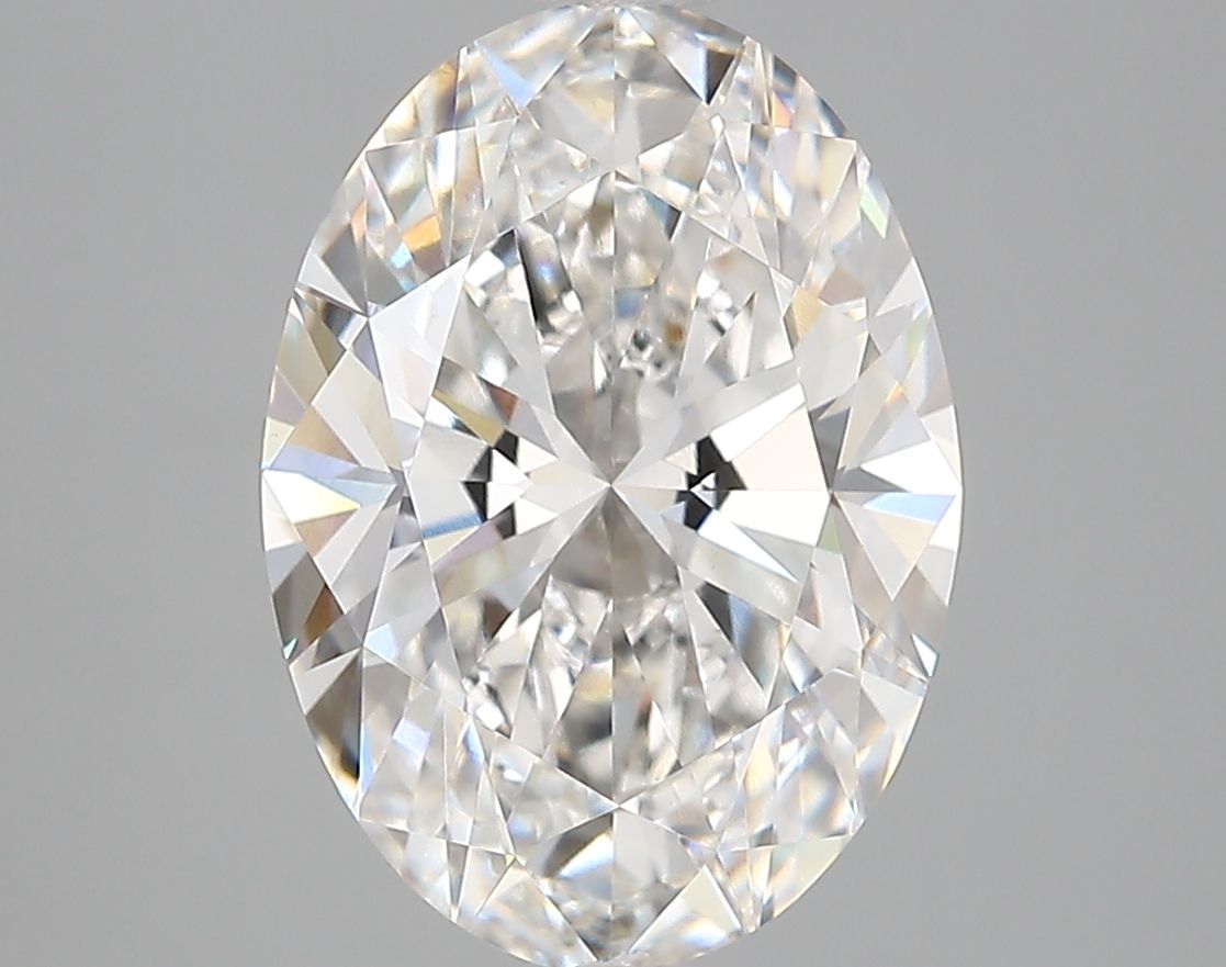 4.05 ct. oval Lab Grown Diamond front image