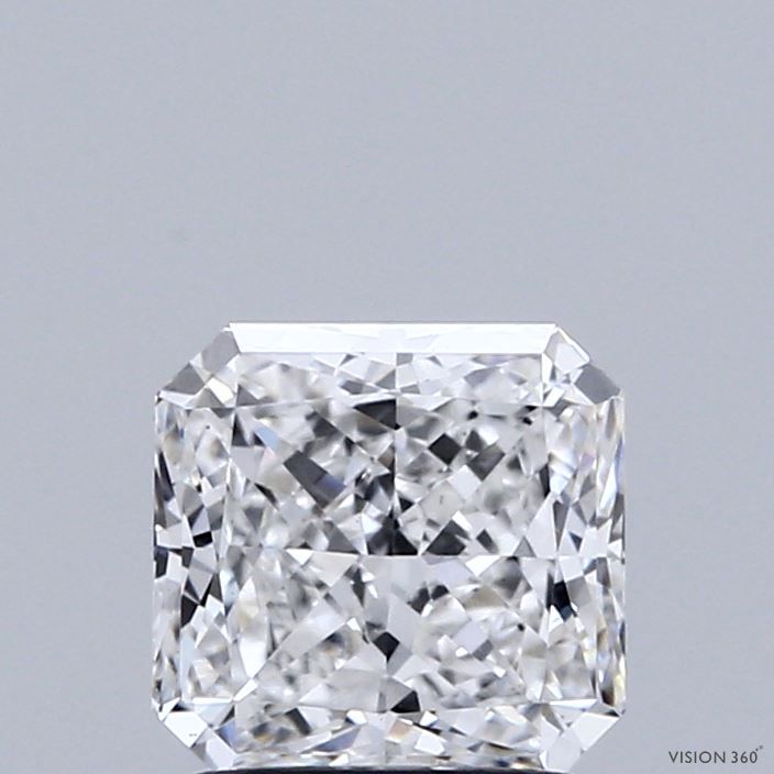 1.43 ct lab-grown Square radiant Diamond